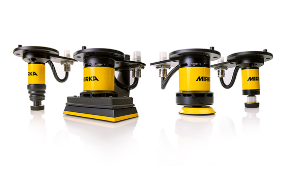 Mirka introduces new robotic sanders and polishers for automation