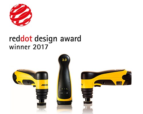 Mirka, récompensée par le prix reddot design 2017