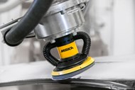 Mirka AIROS is the first smart electric sander for robotic sanding applications.