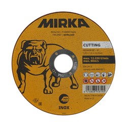 Mirka Cutting Wheel 125x1,0x22,2mm M2A60R-BF Inox