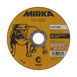 Mirka Cutting Wheel 125x1,6x22,2mm M2A46R-BF Inox