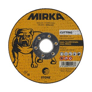 Mirka Cutting Wheel 125x2,5x22,2mm M2C30S-BF Stone