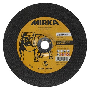Mirka Grinding Wheel 230x7,0x22,2mm M2A30Q-BF Inox
