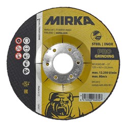 Mirka PRO Grinding 125x4,0x22,2mm M1A30Q-BF I/S