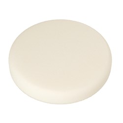 Polishing Foam Pad 150x25mm White Flat, 2/Pack