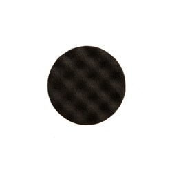 Рельефный поролоновый полировальный диск 85мм, чёрный,  (2 шт. в уп.)