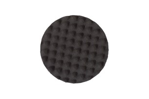 Polishing Foam Pad 150x25mm Black M Waffle, 2/Pack