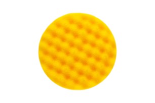 Golden Finish Pad-1 85x25mm Yellow Waffle, 2/Pack