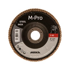 Flap Disc M-PRO 127x22mm Inox ZIR 60