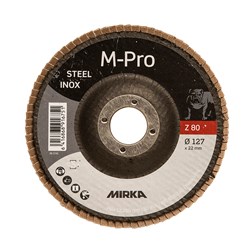 Flap Disc M-PRO 127x22 Inox ZIR 80