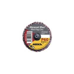 Abranet Max Mini Flap disc Quick Lock 50mm 60