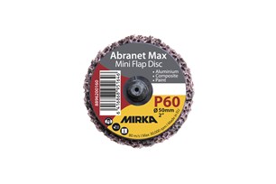 Abranet Max Mini Flap disc Quick Lock 50mm 60