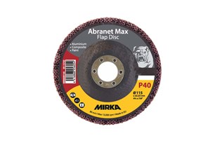 Abranet Max Flap disc T29 115mm ALOX 40