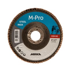 Flap Disc M-PRO 127x22 Inox CER 40