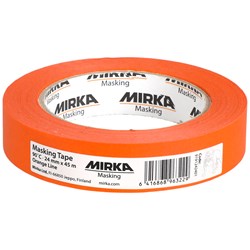Masking Tape 90°C Orange Line 24mmx45m, 36/Pack
