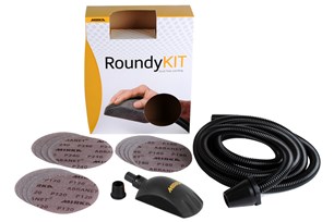 Kit cale ROUNDY 150mm + 15 disques ABRANET
