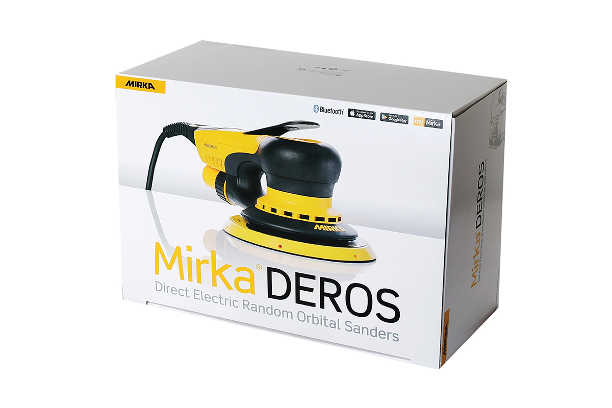 Mirka Mirka DEROS 650CV 230V Orbital 5mm Bluetooth Ponceuse Ou 1230 M Afc Poussière 
