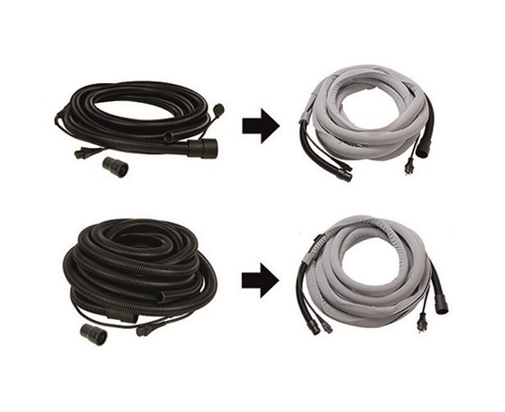 Mirkas slange med integreret kabel erstattes